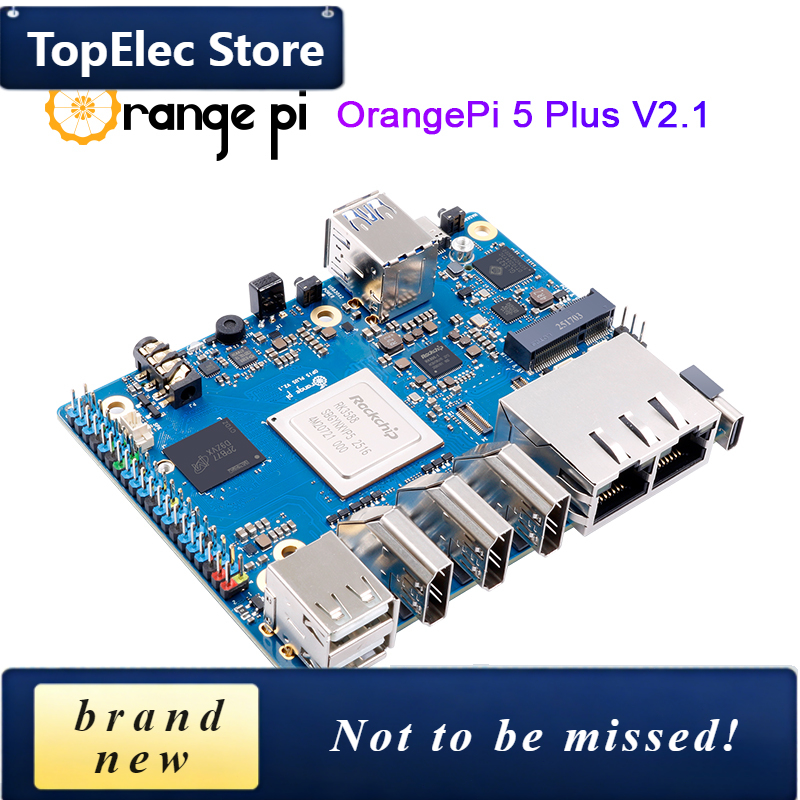 Orange Pi 5 Plus 16Gb - TopElec Orange Pi 5 Plus Mini