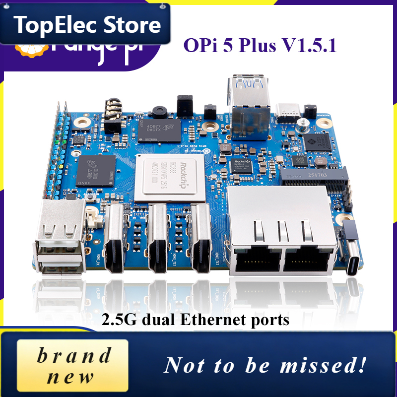 TopElec OrangePi 5 Plus 16GB V - огляд і ціна Orange Pi 5 Plus 16Gb