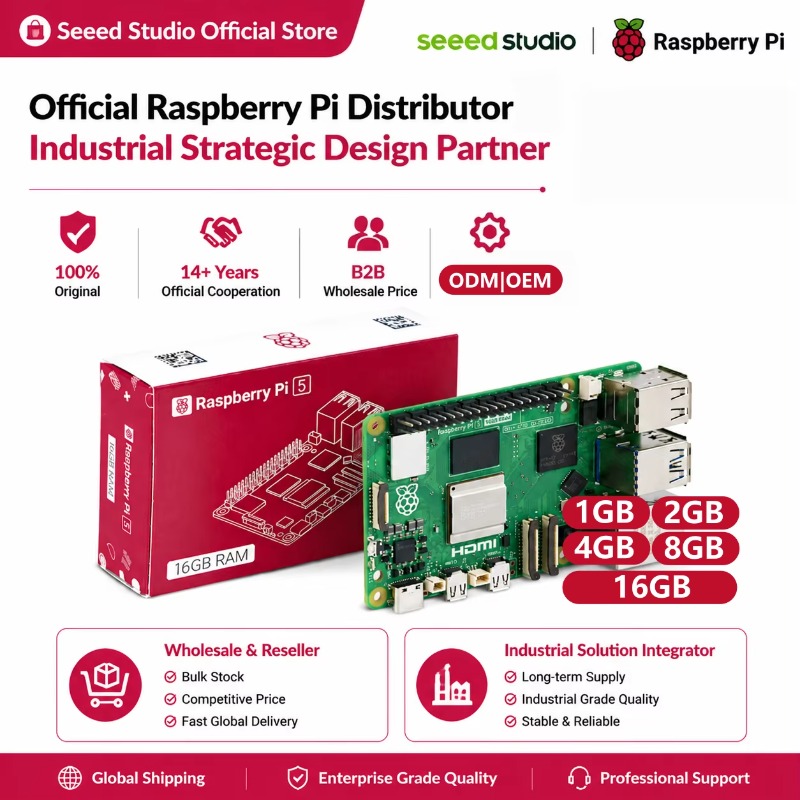 Wholesale Product Original 5 D - огляд і ціна Raspberry Pi 5 8Gb Kit