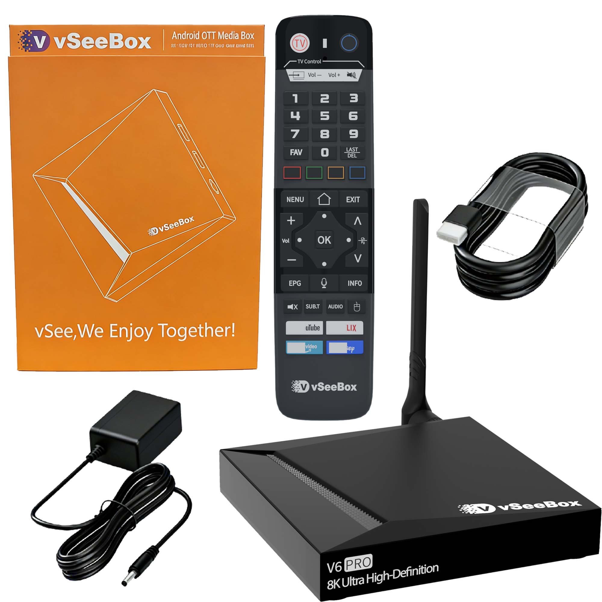 VSeeBox V6 Pro 2026 Newest, 4G - огляд і ціна Khadas Vim4 8Gb