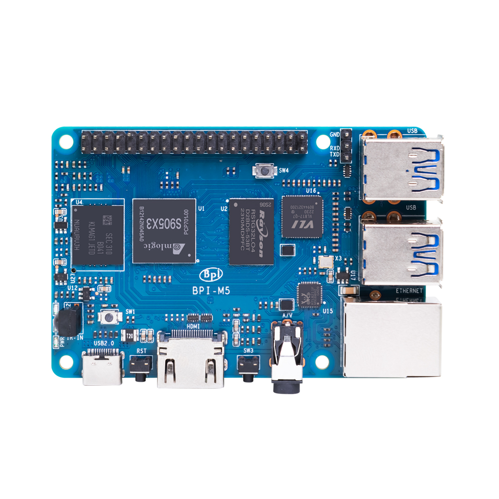 Banana Pi BPI-M5 DIY Kit Amlog - огляд і ціна Banana Pi Bpi-M5
